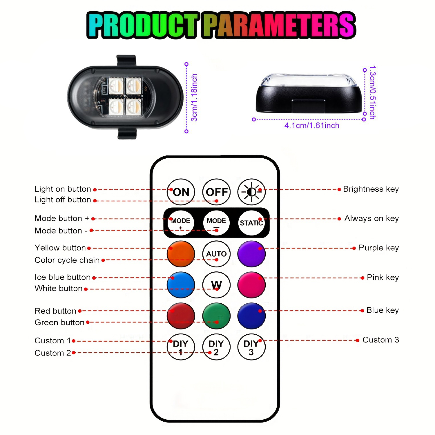Upgraded 4LEDs Wireless LED St – Drone Beacon Light Bewertung und Preis
