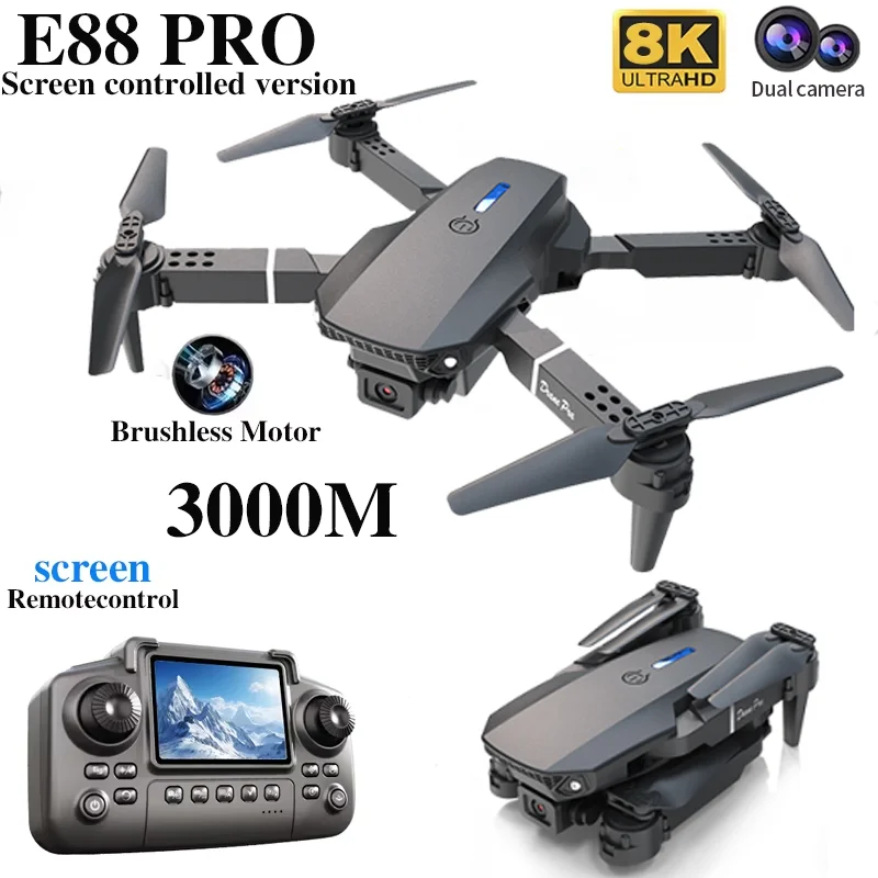 Professional E88 PRO Drone wit – Drone Controller Screen Bewertung und Preis