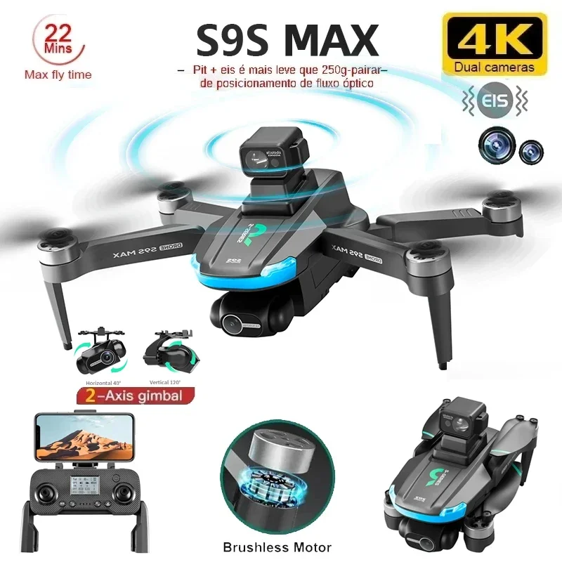 NEW S9S MAX MINI Drone 4K 2-Ax – Drone Controller Screen Bewertung und Preis