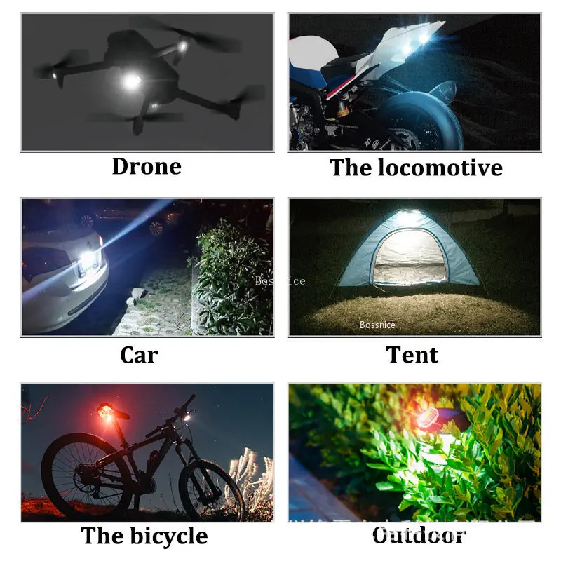 1/2Pcs Wireless LED Strobe Lig – Drone Strobe Light Bewertung und Preis