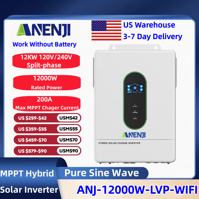 ANENJI 120V/240V 12KW Split-ph – Drone Solar Charger Bewertung und Preis