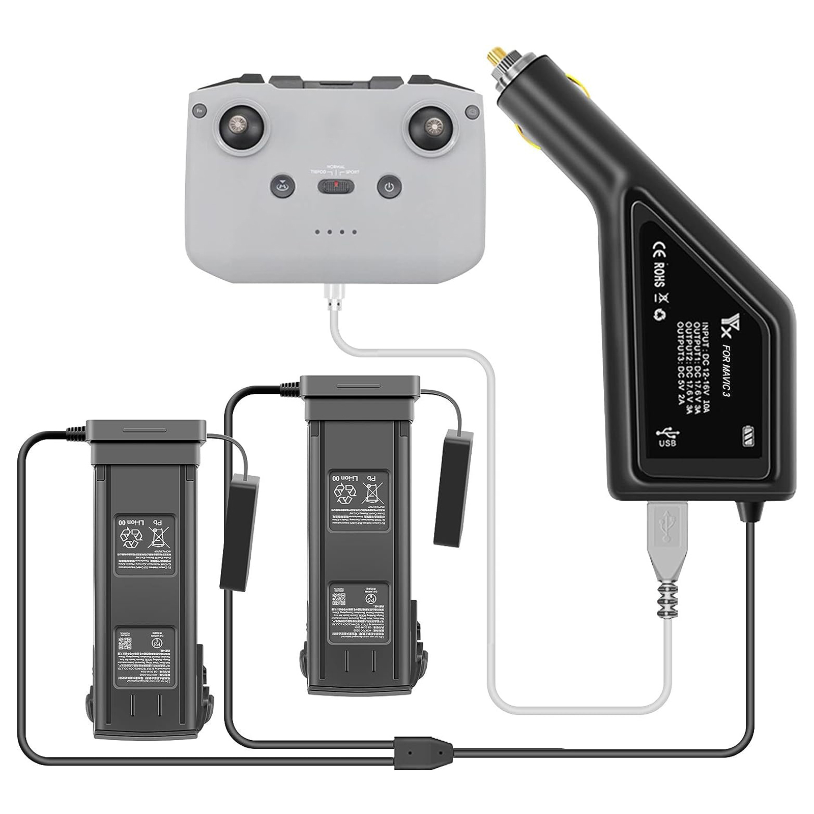 For DJI Mavic 3 Intelligent Ba – Drone Charging Hub Bewertung und Preis