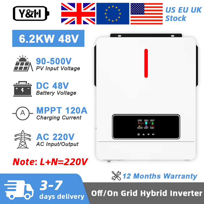 Y&H 6.2KW Hybrid Solar Inverte – Drone Solar Charger Bewertung und Preis
