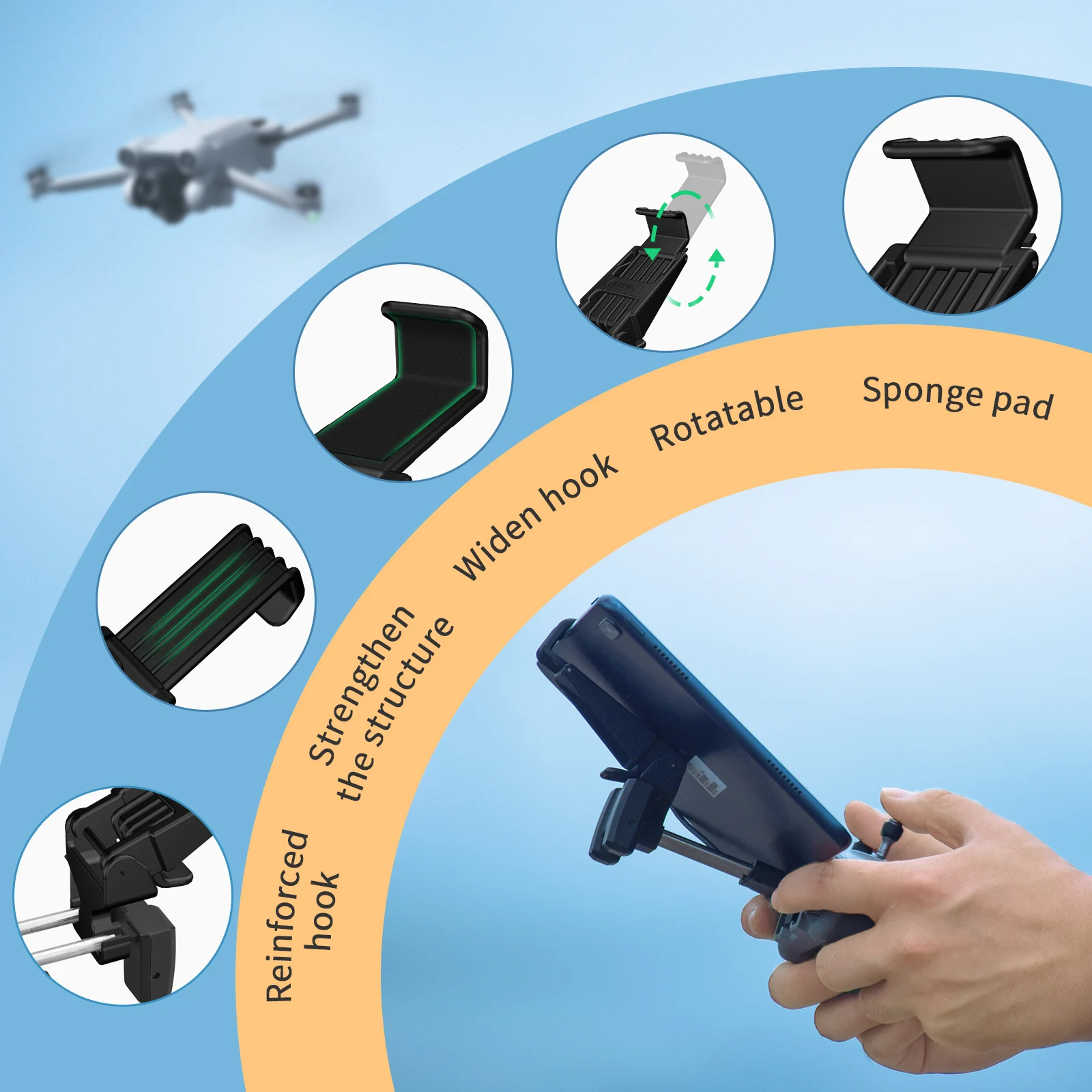 Tablet Extended Bracket Mount  – Drone Tablet Mount Bewertung und Preis
