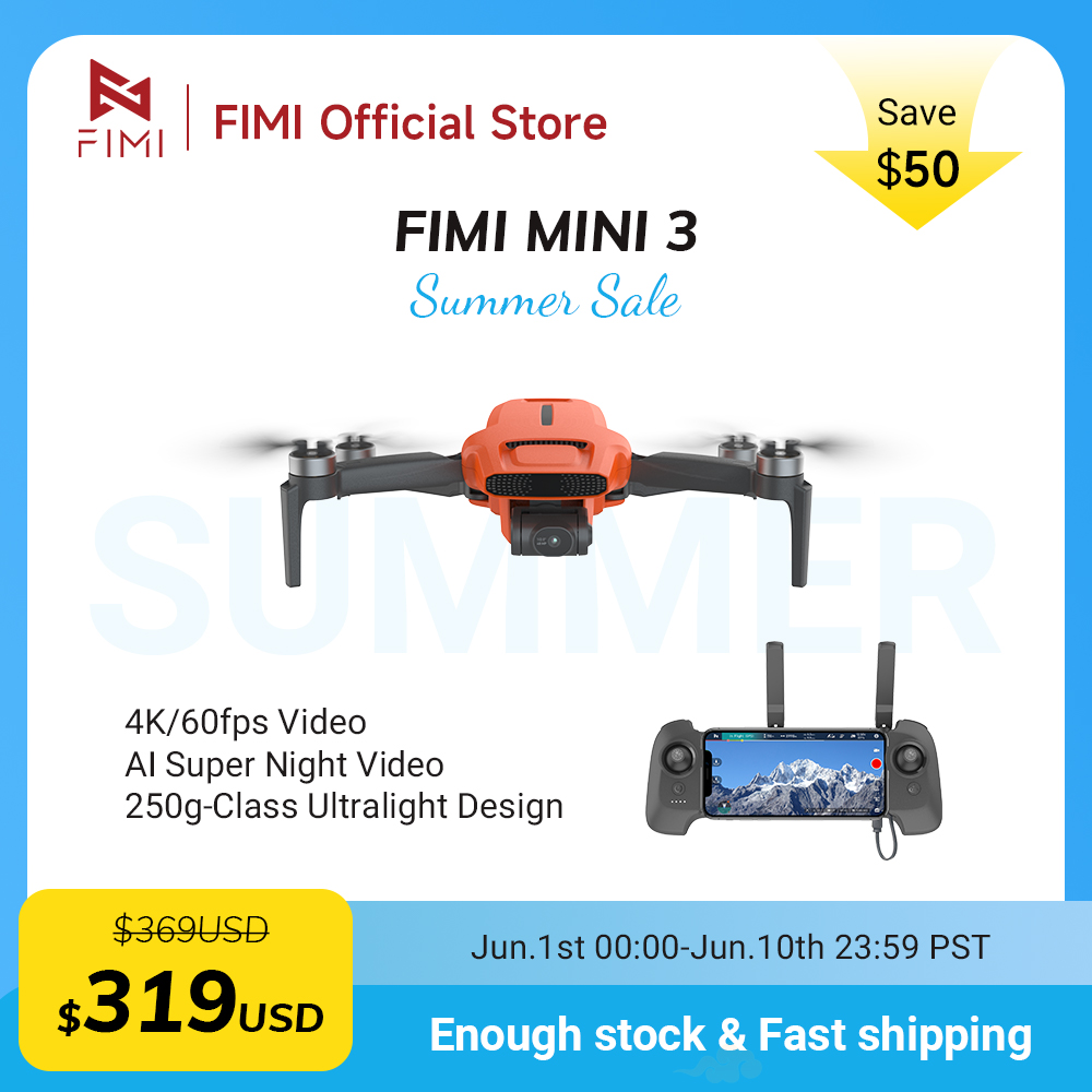 FIMI MINI 3 Camere drone 4K 60 – Drone Remote Controller Lanyard Bewertung und Preis